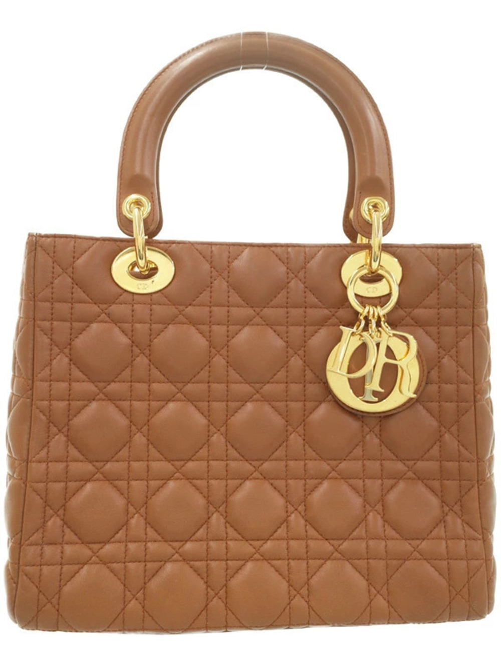 Christian Dior Cannage Quilted Lady Dior 2way bag